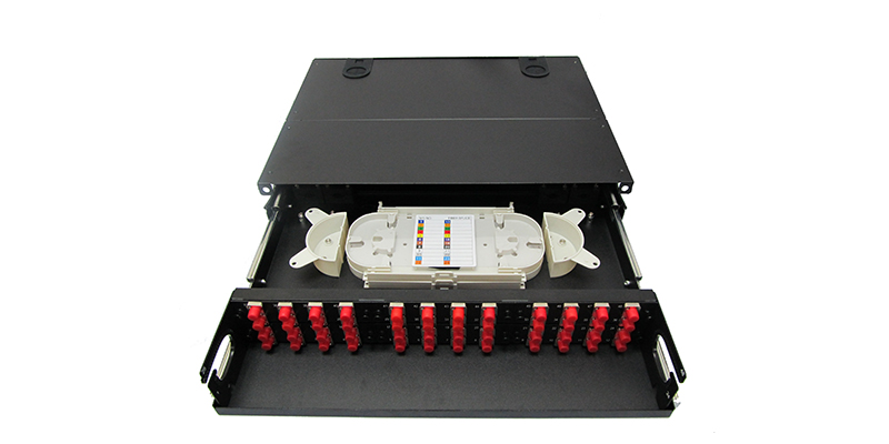 High Density Rack Mount Sliding Patch Panel