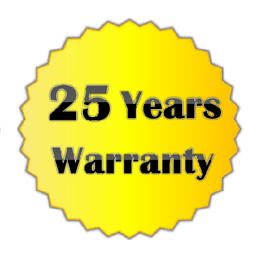 25th warranty
